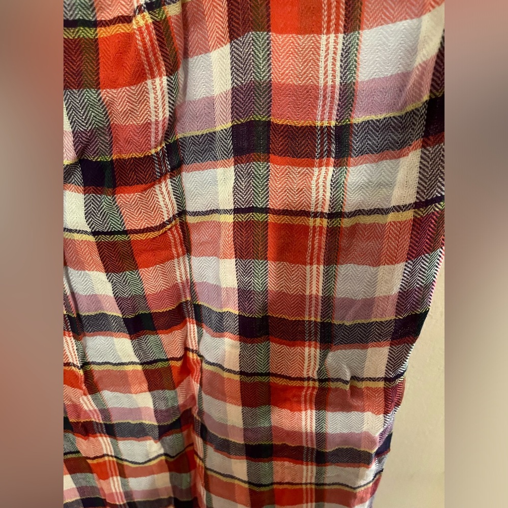 Plaid Checkered Scarf - Picture 2 of 2